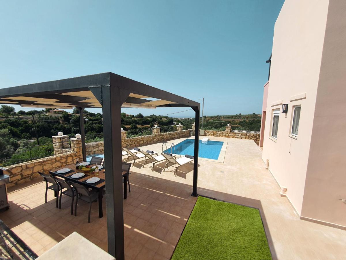 Natural View Villa With Private Pool Skouloufia Luaran gambar