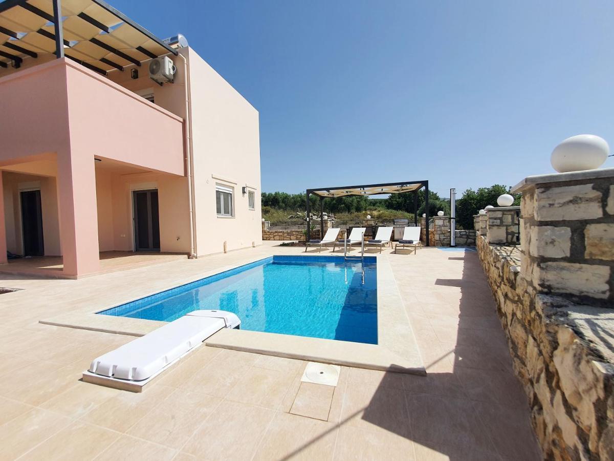 Natural View Villa With Private Pool Skouloufia Luaran gambar
