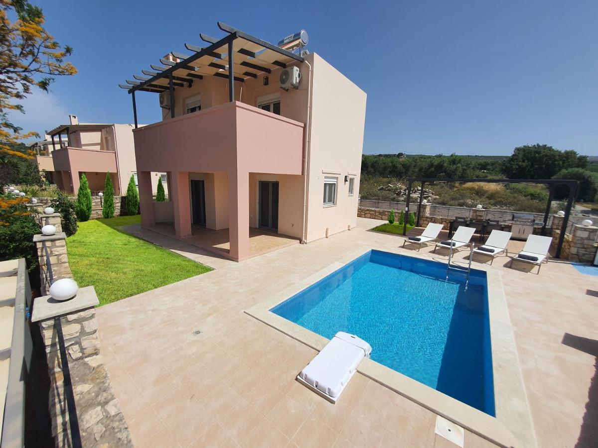 Natural View Villa With Private Pool Skouloufia Luaran gambar